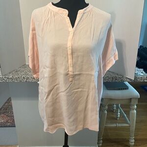 Point Sur by JCrew Women's Blush Button-Up Top